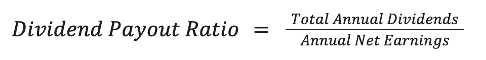 Dividend Payout Ratio Formula