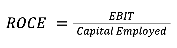 ROCE formula