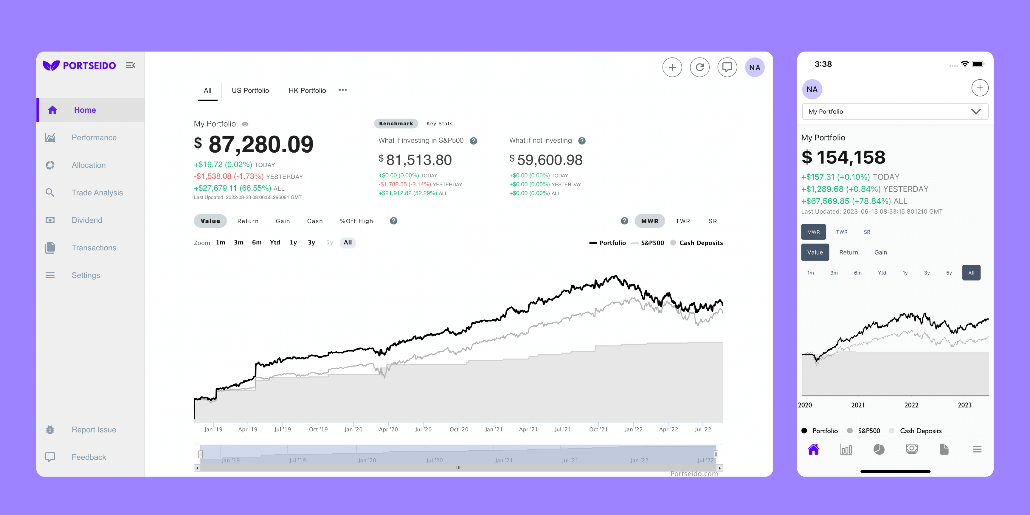 Portfolio Performance-Tracker